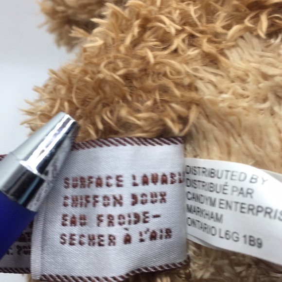 Gund Cocoa Holiday Dog Plush Stuffed Animal Puppy Brown Beige - Picture 8 of 12